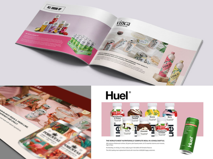 Huel Brochure Design